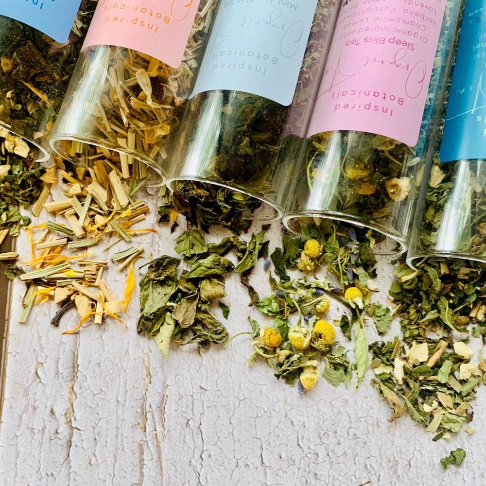 Inspired Botanicals - Organic Loose Leaf Tea - Mint Mix - 15g - Everybody Loves Hampers