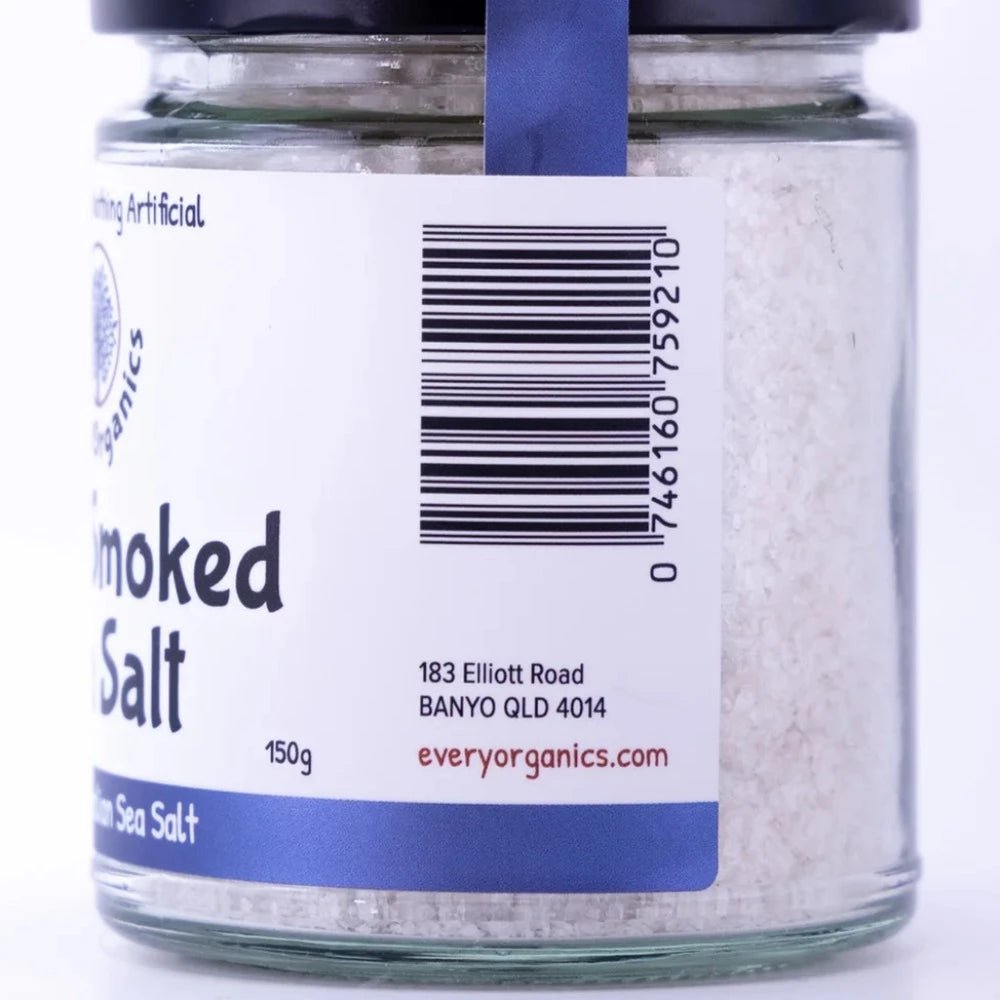 Every Organics - Cold Smoked Pure Australian Sea Salt - 110g - Everybody Loves Hampers