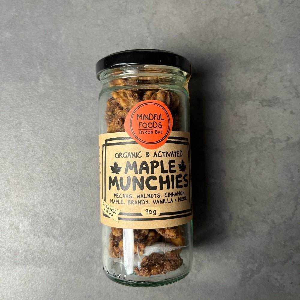 Mindful Foods - Munchies Maple - Organic & Activated - 90g - Everybody Loves Hampers