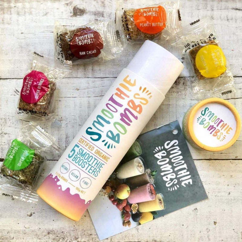 Smoothie Bombs - The Multitasker Trial Pack - 5 Smoothie Boosters in one tube - Everybody Loves Hampers - eco friendly gifts, sustainable gifts, earth friendly gifts, environmentally friendly gifts