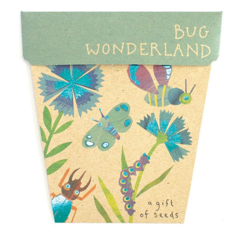 Sow n Sow - Bug Wonderland Gift of Seeds - Everybody Loves Hampers - eco friendly gifts, sustainable gifts, earth friendly gifts, environmentally friendly gifts