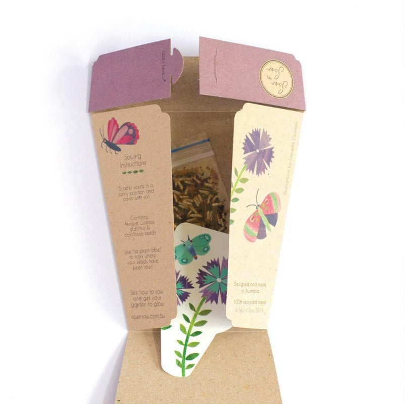 Sow n Sow - Enchanted Garden Gift of Seeds - Everybody Loves Hampers - eco friendly gifts, sustainable gifts, earth friendly gifts, environmentally friendly gifts