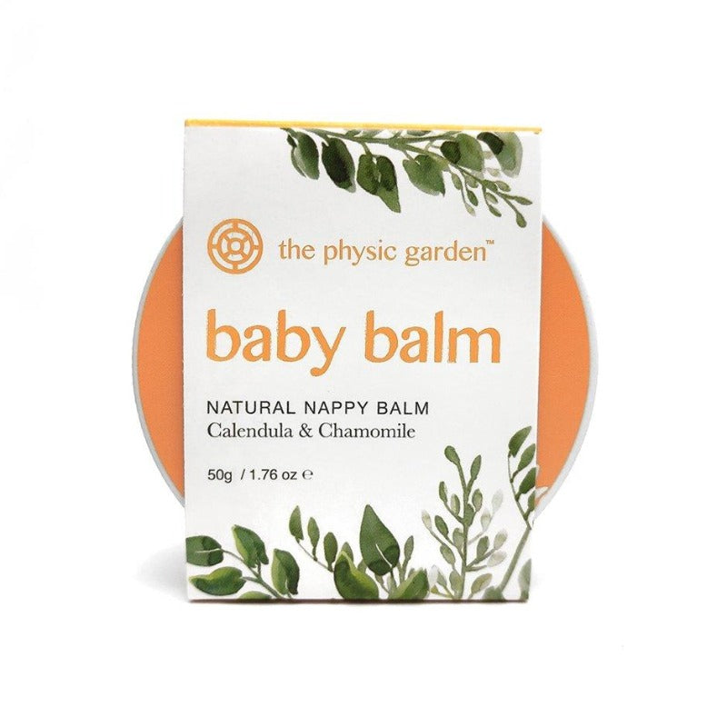 The Physic Garden - Baby Balm - 50g - Everybody Loves Hampers - eco friendly gifts, sustainable gifts, earth friendly gifts, environmentally friendly gifts