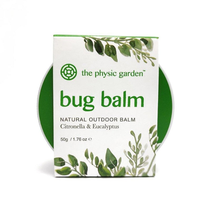 The Physic Garden - Bug Balm - 50g - Everybody Loves Hampers - eco friendly gifts, sustainable gifts, earth friendly gifts, environmentally friendly gifts