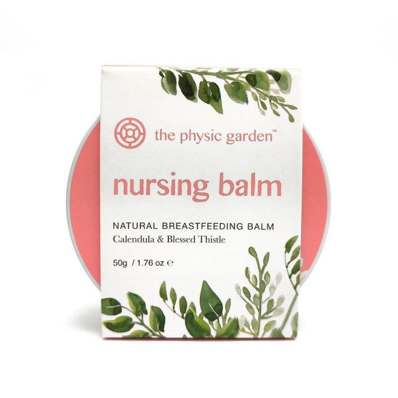 The Physic Garden - Nursing Balm - 50g - Everybody Loves Hampers - eco friendly gifts, sustainable gifts, earth friendly gifts, environmentally friendly gifts