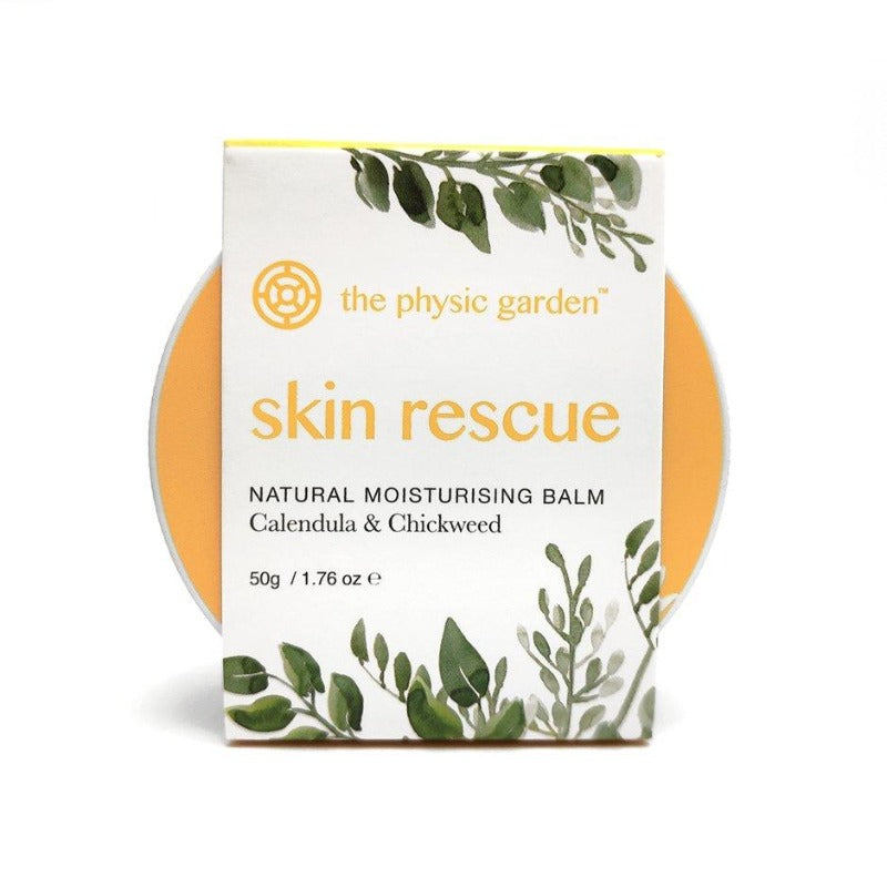 The Physic Garden - Skin Rescue - 50g - Everybody Loves Hampers - eco friendly gifts, sustainable gifts, earth friendly gifts, environmentally friendly gifts