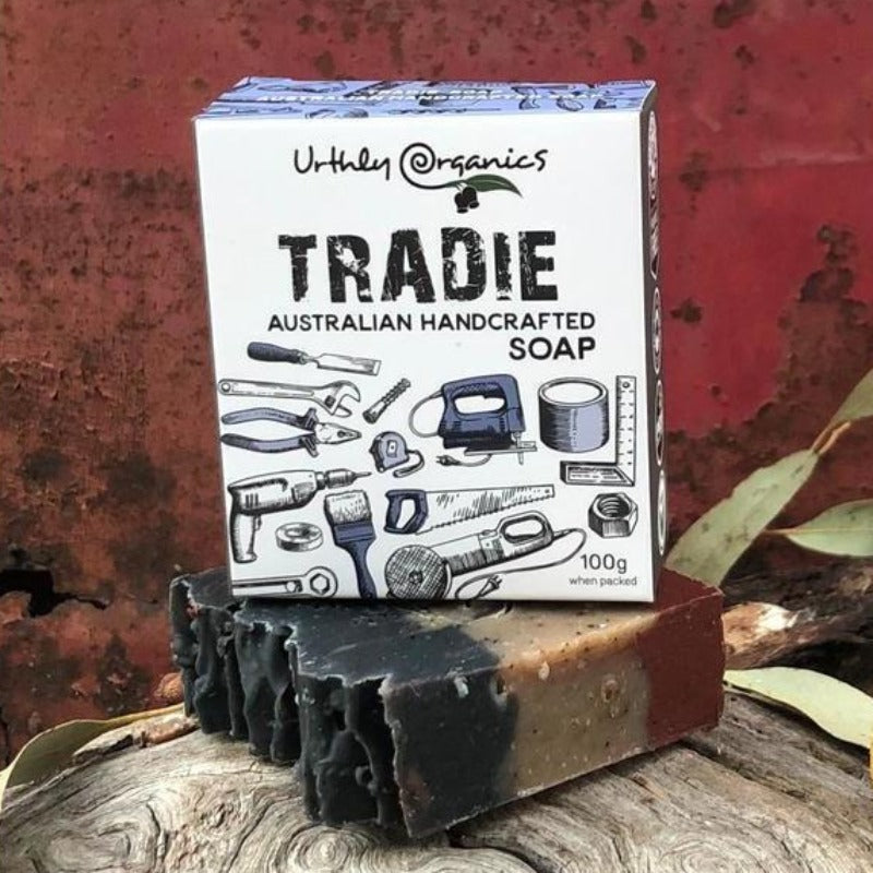 Urthly Organics - Tradie Soap - Everybody Loves Hampers - eco friendly gifts, sustainable gifts, earth friendly gifts, environmentally friendly gifts