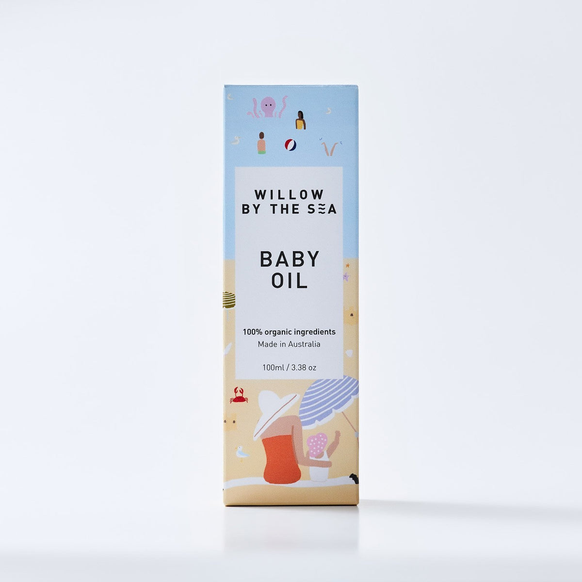 Willow By The Sea - Baby Oil - Everybody Loves Hampers - eco friendly gifts, sustainable gifts, earth friendly gifts, environmentally friendly gifts